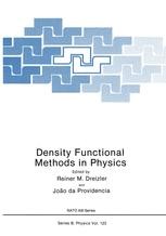 Density Functional Methods In Physics | SpringerLink