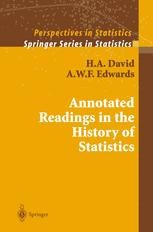 Annotated Readings in the History of Statistics | Springer Nature Link