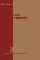 Linear Programming | SpringerLink