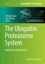 The Ubiquitin Proteasome System: Methods and Protocols | Springer ...