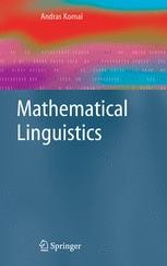 Mathematical Linguistics | SpringerLink