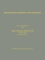 METROMEX: A Review and Summary | SpringerLink