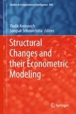 Structural Changes and their Econometric Modeling | SpringerLink