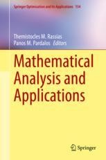 Mathematical Analysis and Applications | SpringerLink