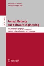 Formal Methods and Software Engineering: 21st International Conference ...