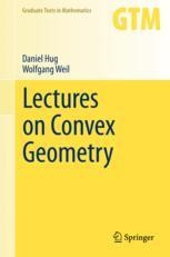 Lectures on Convex Geometry | SpringerLink Lectures on Convex Geometry | SpringerLink