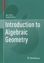 Introduction To Algebraic Geometry | SpringerLink