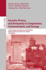 Security, Privacy, and Anonymity in Computation, Communication, and ...