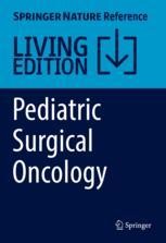 Pediatric Surgical Oncology | SpringerLink