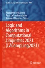 Logic and Algorithms in Computational Linguistics 2021 (LACompLing2021 ...
