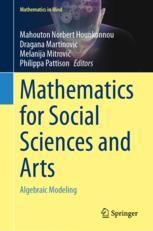 Mathematics for Social Sciences and Arts: Algebraic Modeling | Springer ...