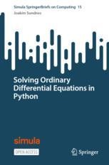 Solving Ordinary Differential Equations in Python | SpringerLink
