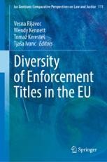 Diversity of Enforcement Titles in the EU | Springer Nature Link