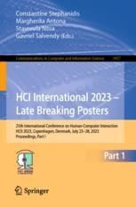 HCI International 2023 – Late Breaking Posters: 25th
