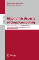 Algorithmic Aspects of Cloud Computing: 8th International Symposium ...