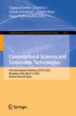 Computational Sciences and Sustainable Technologies: First ...