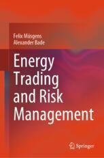 Energy Trading Risk Energy Trading and Risk Management | Springer Nature Link