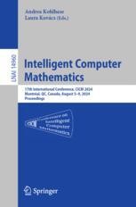 Intelligent Computer Mathematics: 17th International Conference, CICM ...