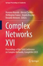 Complex Networks XVI: Proceedings of the 16th Conference on