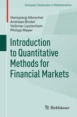 Amazon.com: Mathematical Methods for Financial Markets