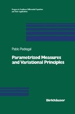 Parameterization Book Parametrized Measures and Variational Principles | Springer Nature Link