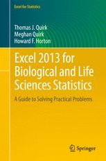 Excel 2013 for Biological and Life Sciences Statistics: A Guide to ...