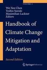 Handbook of Climate Change Mitigation and Adaptation | Springer Nature Link