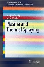 Plasma and Thermal Spraying | Springer Nature Link