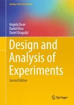 Design and Analysis of Experiments | SpringerLink
