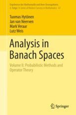 Analysis in Banach Spaces: Volume II: Probabilistic Methods and Operator Theory | SpringerLink Analysis in Banach Spaces: Volume II: Probabilistic Methods and Operator Theory | SpringerLink