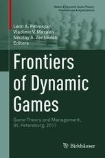 Frontiers of Dynamic Games