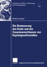 Die Besteuerung des Kaufs und des Zusammenschlusses von ...