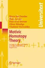 Motivic Homotopy Theory: Lectures at a Summer School in