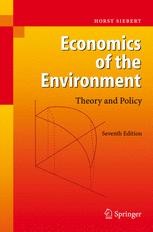 Economics of the Environment: Theory and Policy | SpringerLink