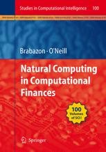 Natural Computing in Computational Finance | Springer Nature Link ...