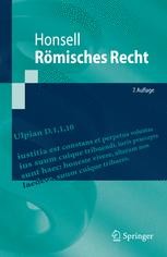 Römisches Recht | SpringerLink