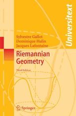 Riemannian Geometry | SpringerLink Riemannian Geometry | SpringerLink