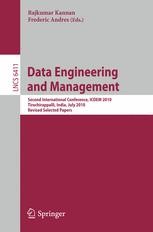Data Engineering and Management: Second International Conference, ICDEM ...