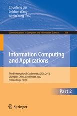 Information Computing and Applications: Third International Conference ...