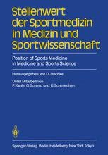Stellenwert der Sportmedizin in Medizin und Sportwissenschaft/Position ...