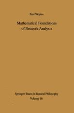Mathematical Foundations of Network Analysis | Springer Nature Link