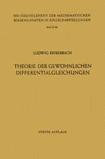 書 Lehrbuch der Differential-Gleichungen Theorie der Gewöhnlichen Differentialgleichungen: Auf