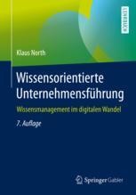 Buchcover: Klaus North – Wissensorientierte Unternehmensführung