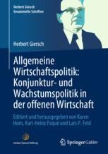 Allgemeine Wirtschaftspolitik: Konjunktur- und Wachstumspolitik in der ...