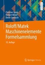 Roloff/Matek Maschinenelemente Formelsammlung | Springer Nature Link ...