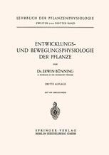 Entwicklungs- Und Bewegungsphysiologie Der Pflanze | SpringerLink