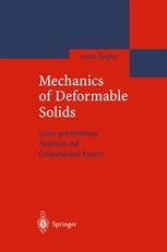洋書 Nonlinear Solid Mechanics Mechanics of Deformable Solids: Linear, Nonlinear
