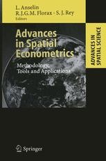 Advances in Spatial Econometrics: Methodology, Tools and