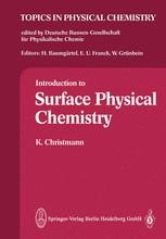 Introduction To Surface Physical Chemistry | SpringerLink