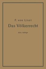 Das Völkerrecht: Systematisch dargestellt | SpringerLink